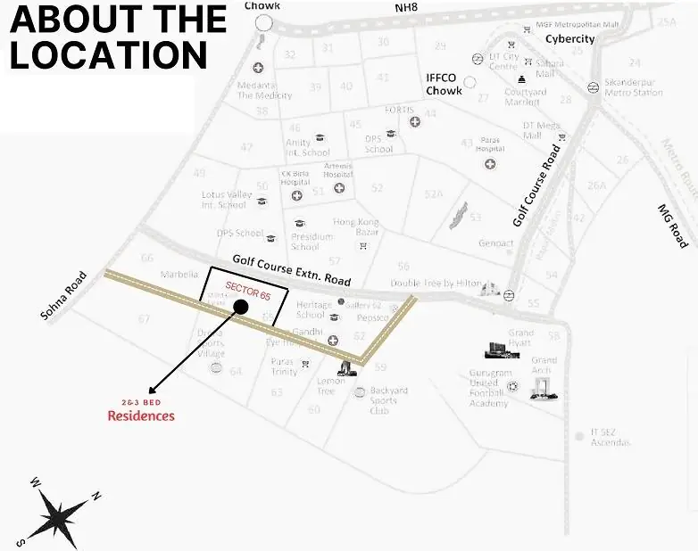 Prime Residences Location Advantage